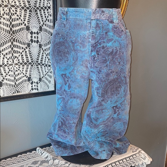 St. John's Bay Denim - St. John's Bay Blue and Purple Straight Leg Jeans